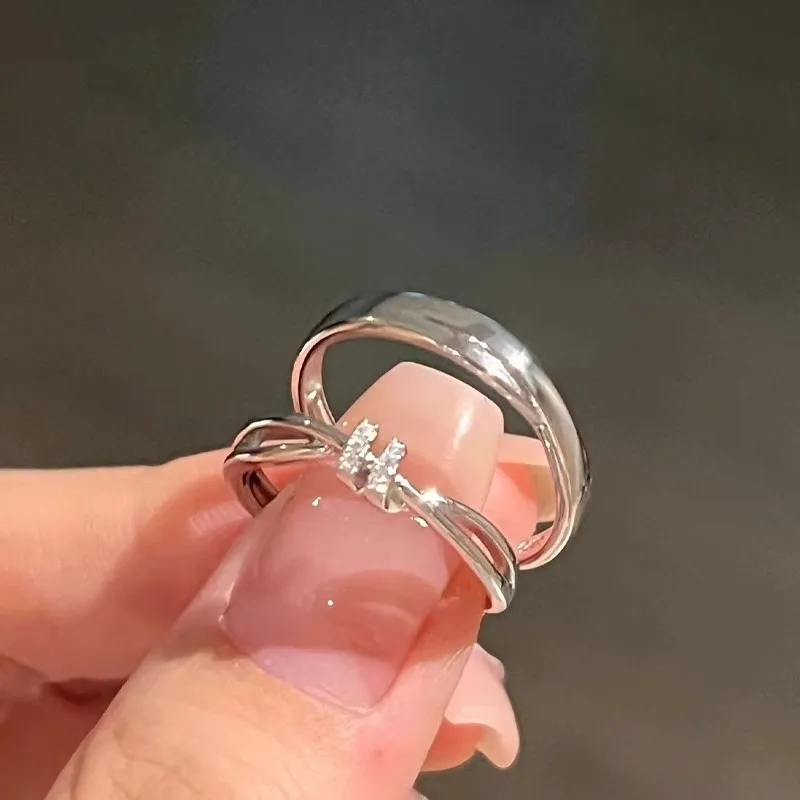 Anillos Dúo Entrelazado
