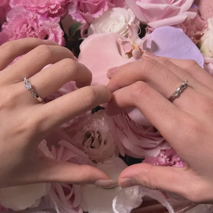 UNIÓN PERFECTA: ANILLOS DE FLECHA DE CUPIDO EN PLATA 999, DOS PIEZAS 7