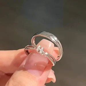 Anillos Dúo Entrelazado